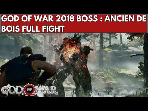 GOD OF WAR 2018 BOSS : L'ANCIEN DE BOIS - FULL FIGHT / COMBAT