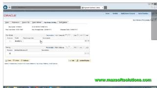 Peoplesoft Finance Online Training | Account Payble module intrudection|maxsoftsolutions screenshot 1