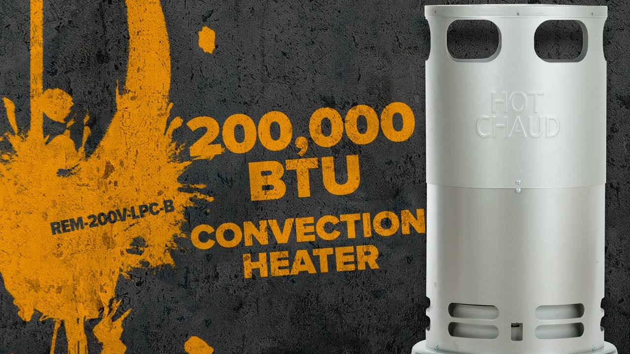 Remington® | 200,000 BTU Propane Convection Heater - YouTube