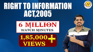 Right to Information Act, 2005- Lecture JIGL CS Executive-RTI