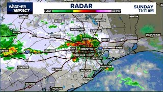 LIVE: Check Houston-area radar as downpours move through, plus latest forecast