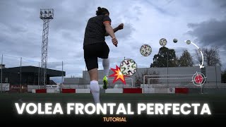 Aprende a pegarle de VOLEA (PERFECTO) 🎯 | TUTORIAL: Cómo Hacer una Volea Frontal