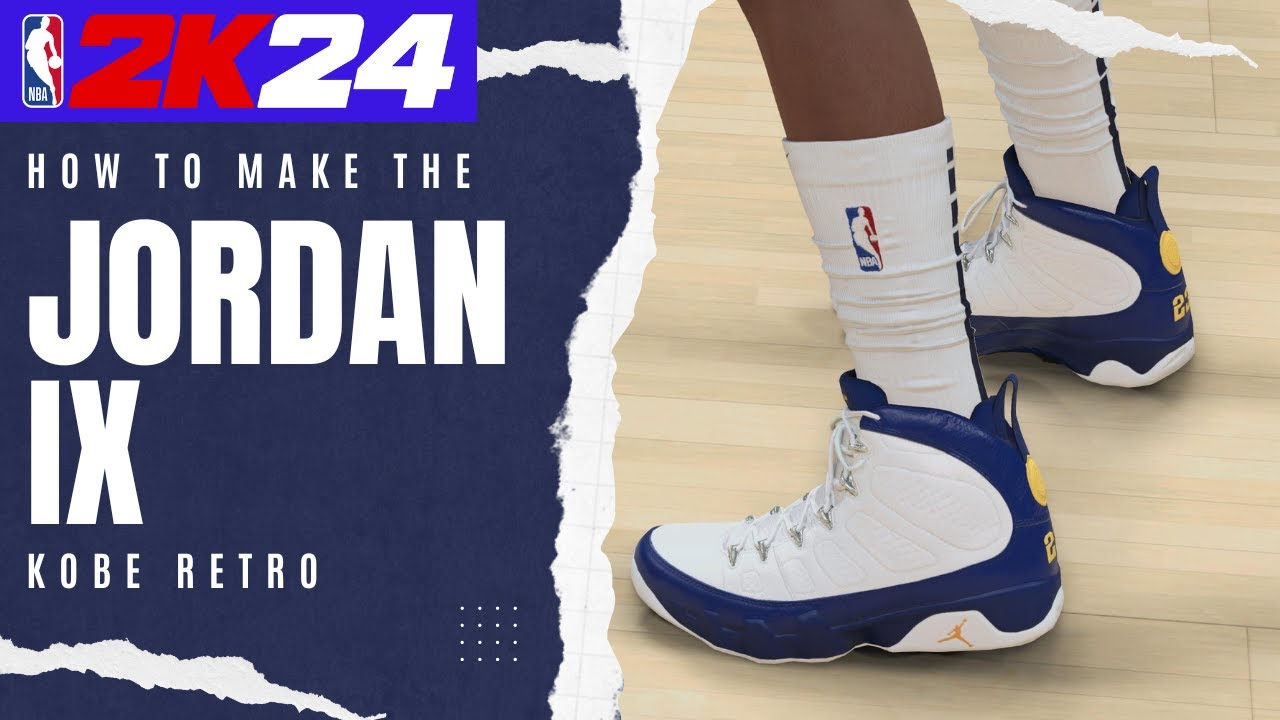 Nike Air Jordan 9 IX OG Retro Kobe PE Lakers (2016) -121 NEW The Kobe Bryant Air Jordan 9 Retro Won main image 2