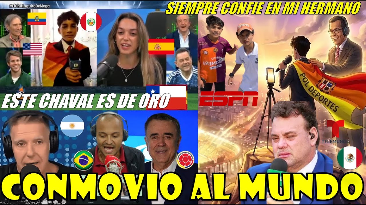 LA HISTORIA DE POLDEPORTES - LLEGO A EUROPA Y EL MUNDO DELIRA CON NARRADOR DE LOS ANDES PERUANOS