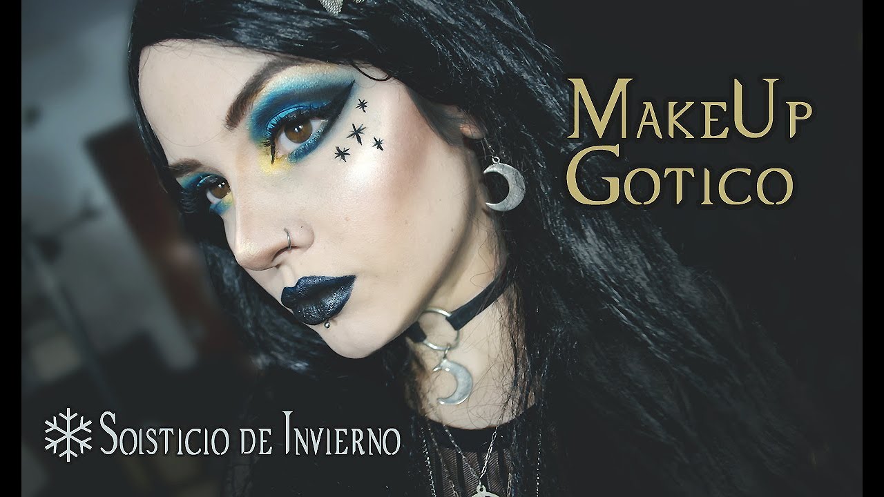 TUTORIAL MAQUILLAJE GOTICO Solsticio de invierno