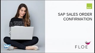 SAP Sales order confirmation email generated by floe.