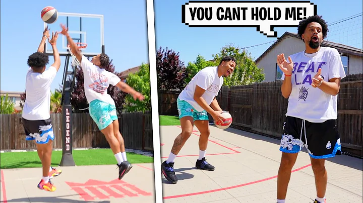D1 Hooper Came To The Backyard Talking CRAZY! 1v1 ...