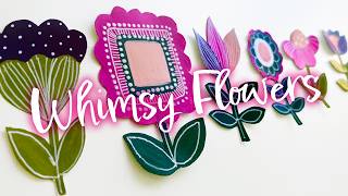 DIY Whimsical Flowers / Nordic folk style 🌸✨