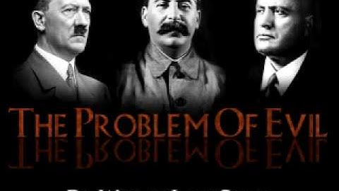 The Problem of Evil   Dr  William Lane Craig Part 2