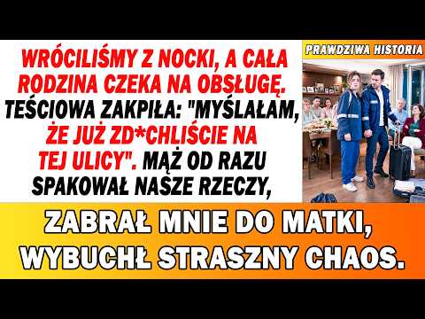 Po Nocce Dom Czeka Na Obsługę. Teściowa: "Myślałam, Że Zd*chliście". Mąż Pakuje Nas Do Mamy. Chaos!
