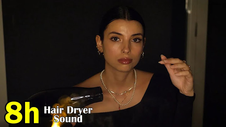 Calm Night Serenade - The Lulling Sound of a Hair Dryer [ASMR]
