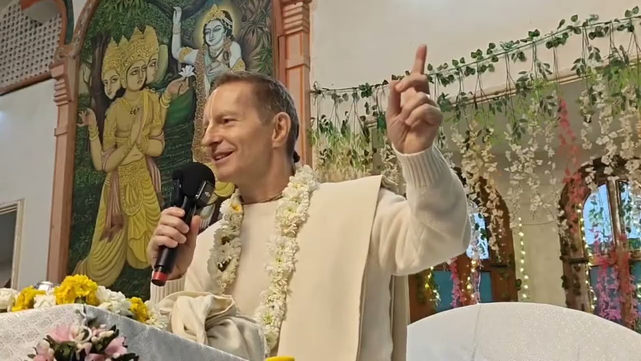 Giorno della divina scomparsa di Śrī Śrimad Bhakti Dayita Mādhava Gosvāmi Mahāraja parte 3