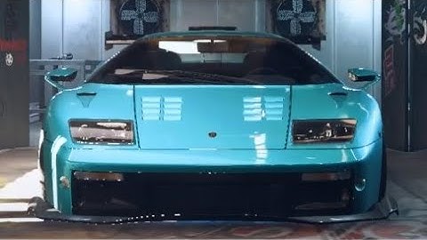 Lamborghini Diablo SV Wide Body Kit tuning | NfS Unbound