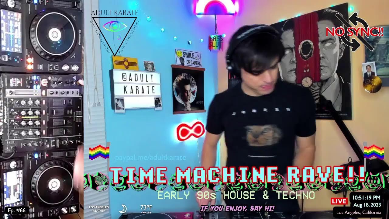Watch TIME MACHINE RAVE #66 - ACID, etc. - Aug 18 NIGHT - 90s Old School Techno & House - No Sync on YouTube Watch TIME MACHINE RAVE #66 - ACID, etc. - Aug 18 NIGHT - 90s Old School Techno & House - No Sync on YouTube