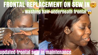 lace frontal maintenance