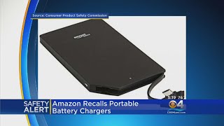 Amazon Recalls Portable Chargers On Reports Of Fires, Burns