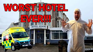 I went to HOTEL AVANO IN BLACKPOOL & it PUT ME IN HOSPITAL!  Hotel Avano, Blackpool
