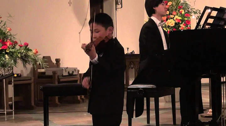 Ximin Li (Violine) Nicolo Paganini: Sonate in A-Du...