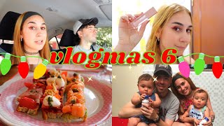 🎄VLOGMAS 6🎄  Clase abierta en el JARDÍN de los GEMELOS y la MERIENDA del team salado