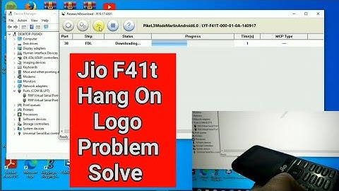 How To Flash Jio Lyf F41T With Flash Tool Step By Step In Hindi  Lyf F41T Flash File Download