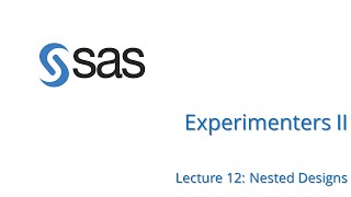 Lecture 12: SAS Companion