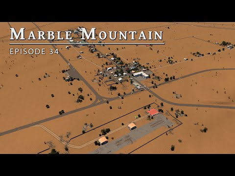 Desert Town - Cities Skylines: Marble Mountain EP 34