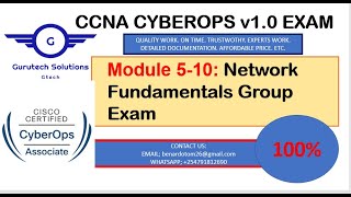 CyberOps Modules 5-10: Network Fundamentals Group Exam | CCNA Cyber Ops Exam Answers