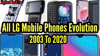 All LG Mobile Phones Evolution/History 2003 To 2020 screenshot 4