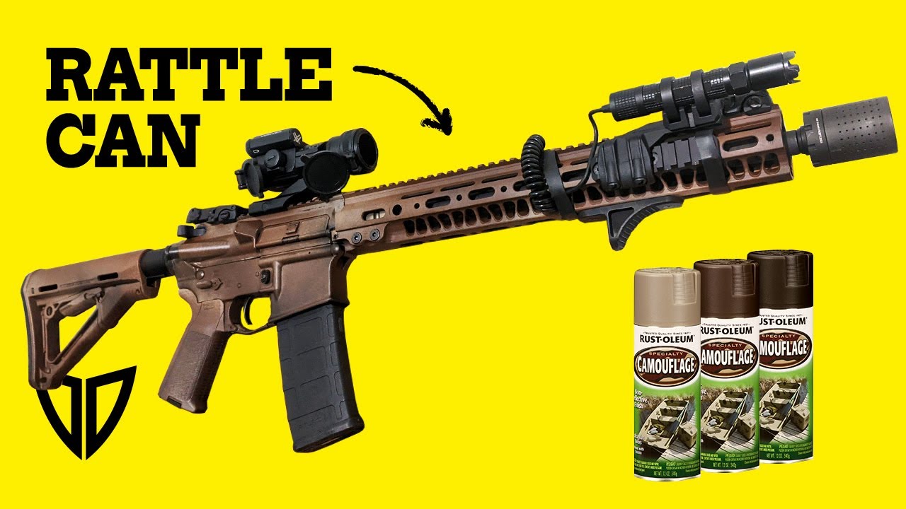 I RATTLE CANNED MY RIFLE YouTube