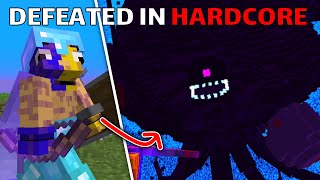 I beat the WITHER STORM in MINECRAFT HARDCORE