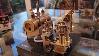 full steam ahead. model beam engine.