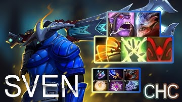 SVEN Round 45 Best Skill Combo - Dota 2 Custom Hero Chaos