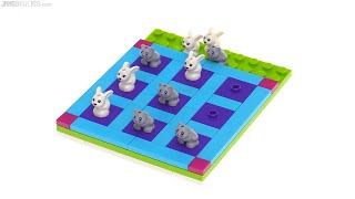 🔄 LEGO Friends Tic Tac Toe polybag! 🐰  vs 🐹 re upload