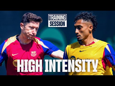 FULL FOCUS ON THE PSG GAME ⚽🔥 | FC Barcelona Training 🔵🔴