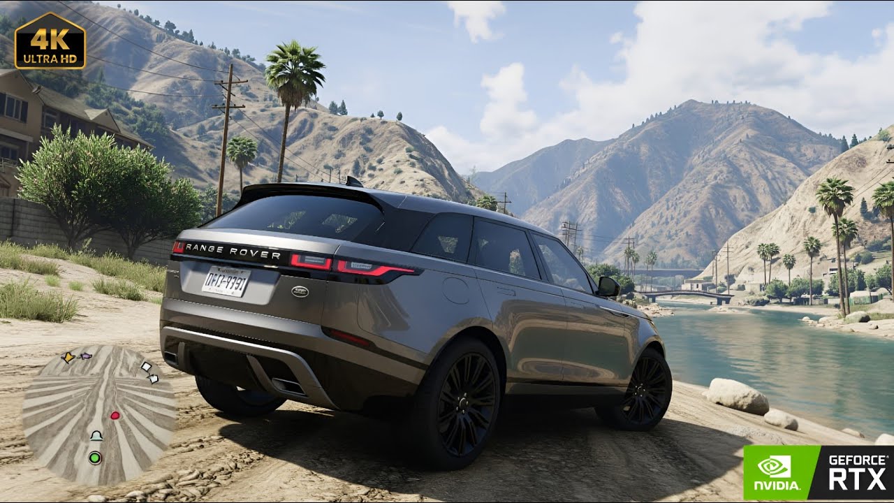 GTA 5 - Range Rover Velar | OFFROADING ON HILLS | #gta #gta5 #gtastunts #gtaonline #gta5offroading
