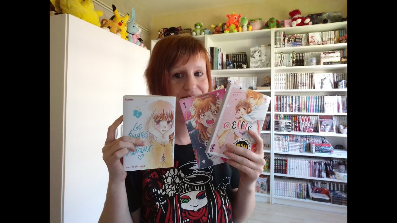 MANGA NEW'S AOUT 2018 | SOS LOVE, @ELLIE, LES FOUDRES DE L'AMOUR - YouTube