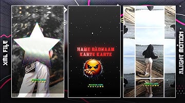 👿BADNAAM 2 LINE ATTITUDE XML FILE 😈BOY 2 LINE ATTITUDE XML😎 New Attitude Xml File 😈#xml #attitude