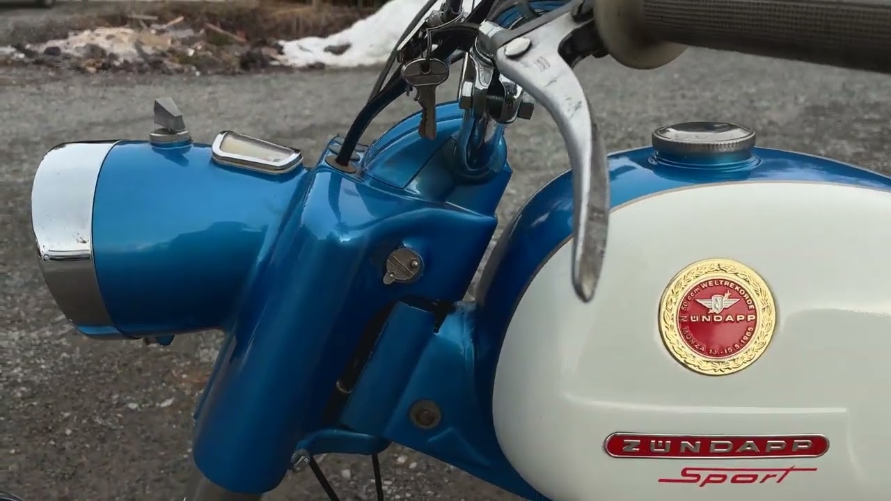Veteranmoped Zündapp Sportcombinette