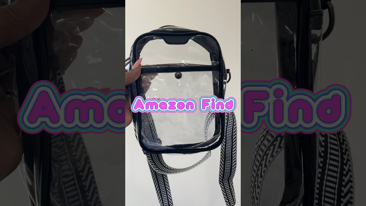 AMAZON FIND | CLEAR BAG | Concerts+Game  