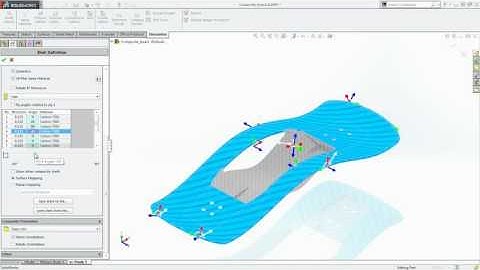 Simulation Composites Analysis Video SOLIDWORKS