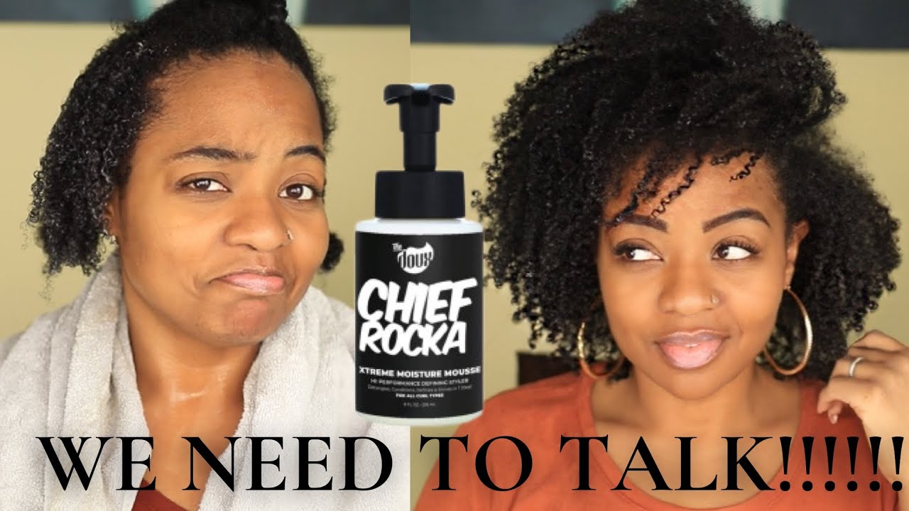 Chile, I Tried THE DOUX Chief Rocka On My Type 4 Natural Hair!!!!