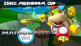 Mario Kart Wii  150cc Mushroom Cup  Bowser Jr  Sneakster