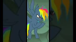 Mlp Editrainbow Dash And Fluttershy In Villain