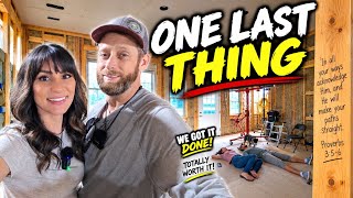 Before We Close the Walls on Our Cabin Build, We Had to Do This