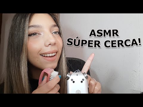 ASMR SUPER CERCA DEL MICRÓFONO!! | Asmr en español