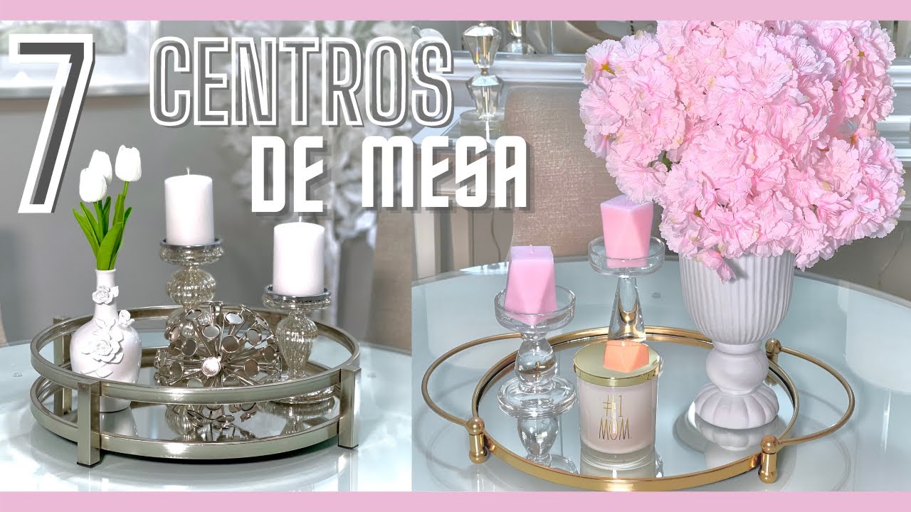 Ideas de centros de mesa para casa