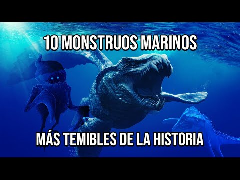 Top 10 reptiles marinos más mortíferos, MONSTRUOS MARINOS ✅ 717 reptiles