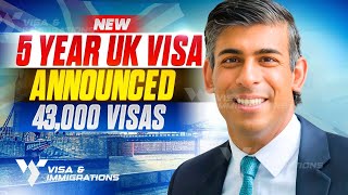 5 Year Visa Announced For Unskilled &amp; Low-Skilled People In UK | No IELTS, No Experience Needed