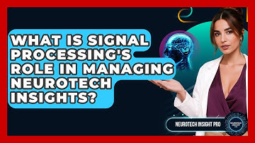 What Is Signal Processing