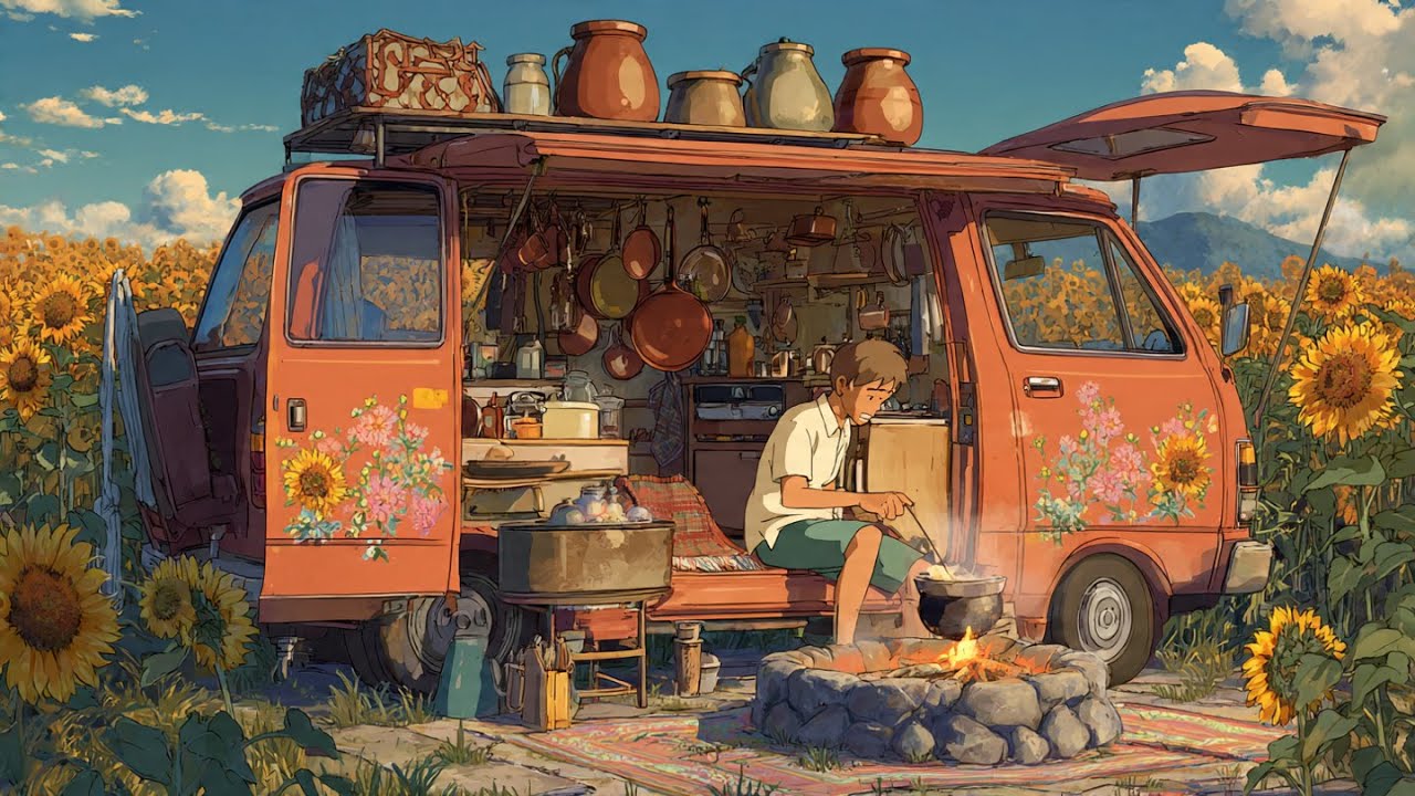 🌧️ Rainy Cafe Lo-fi | Cozy Background Study Music